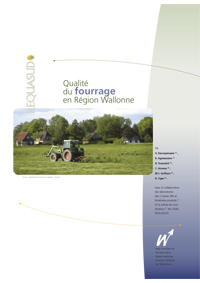Qualité du fourrage en Région Wallonne