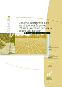 L’analyse du nitrate dans le sol